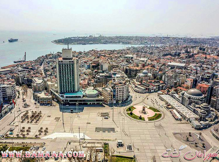 هتلهای میدان تکسیم استانبول